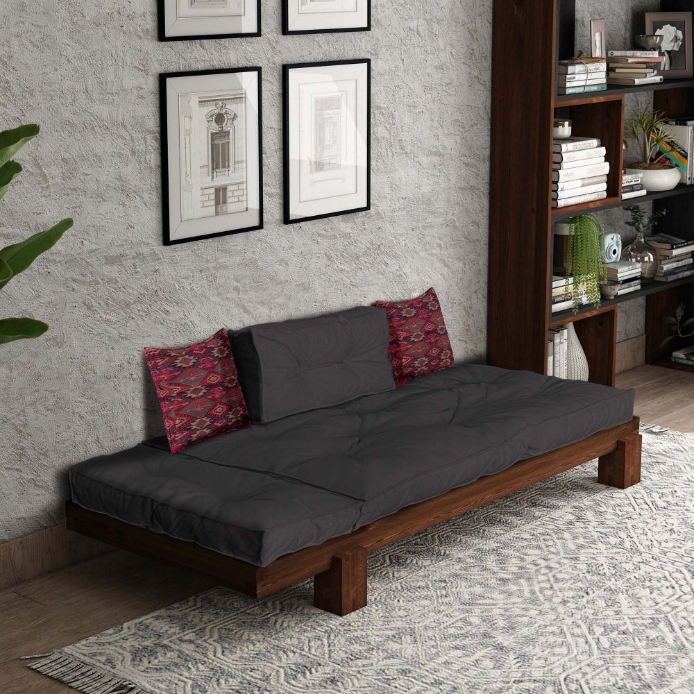 Lounger CPT8379-200, boje orah i antracit slika 2