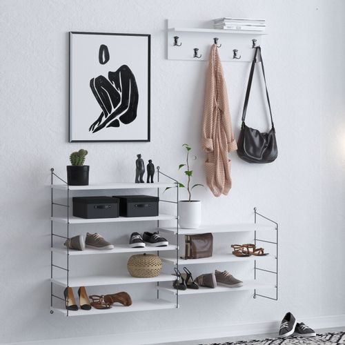 Bıena White Shoe Cabinet slika 2