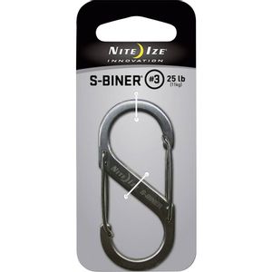 NITE Ize NI-SB3-03-11 karabiner  S-Biner Gr. 3  67 mm x 29 mm  1 St.