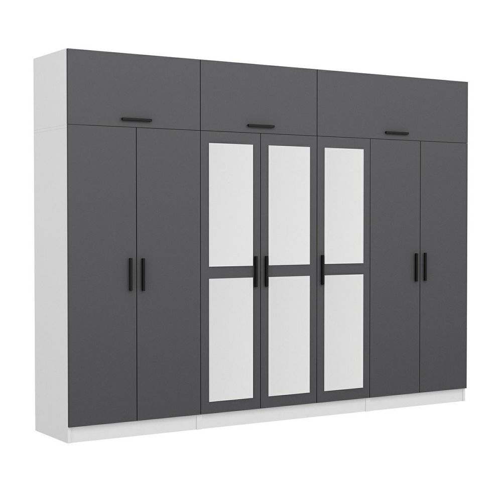 Kale - 5254 Anthracite Bijela Garderober slika 4