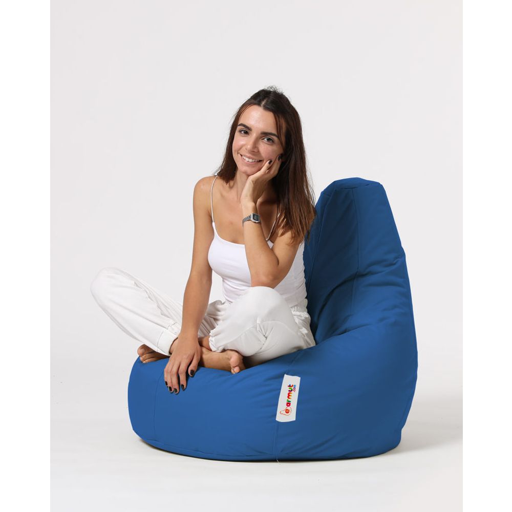Drop L - Plavi Baštenski Bean Bag slika 1