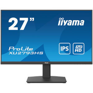 IIYAMA Monitor LED XU2793HS-B6 27" 1920 x 1080 @100Hz 250 cd/m² 1000:1 1ms HDMI DP tilt