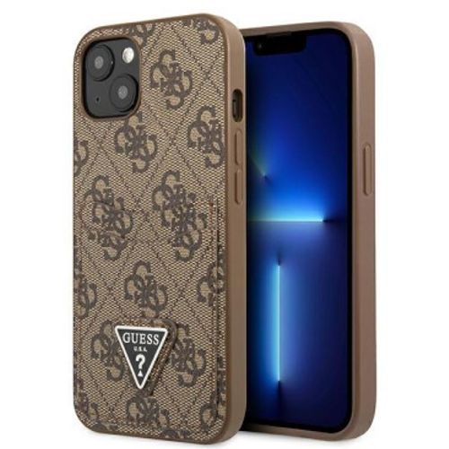 GUESS Futrola za iPhone 13 Pro Max Brown Triangle Logo Cardslot slika 4