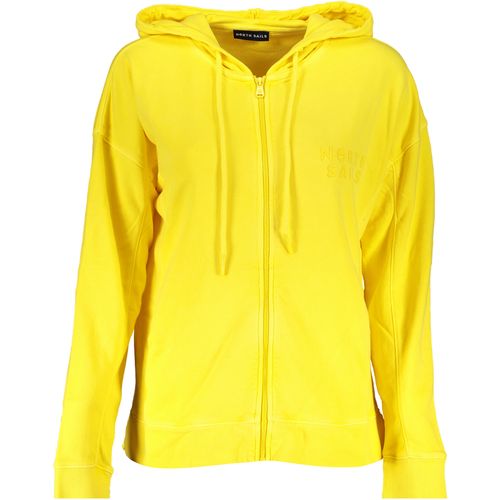 NORTH SAILS WOMEN'S YELLOW ZIP SWEATSHIRT slika 1