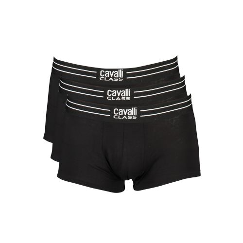 CAVALLI CLASS MEN'S BLACK BOXER slika 1