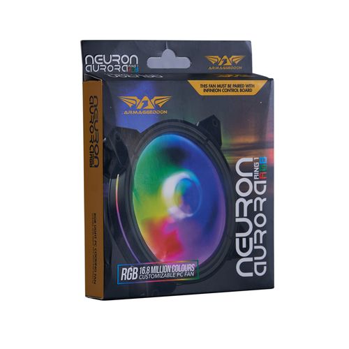 Armaggeddon Nimitz Neuron Aurora RING I 12cm RGB cooler slika 2