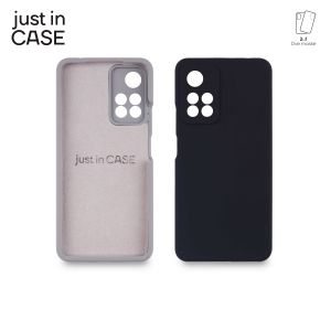 2u1 Extra case MIX PLUS paket CRNI za Redmi Note 11 Pro 5G/Note 11 Pro+5G