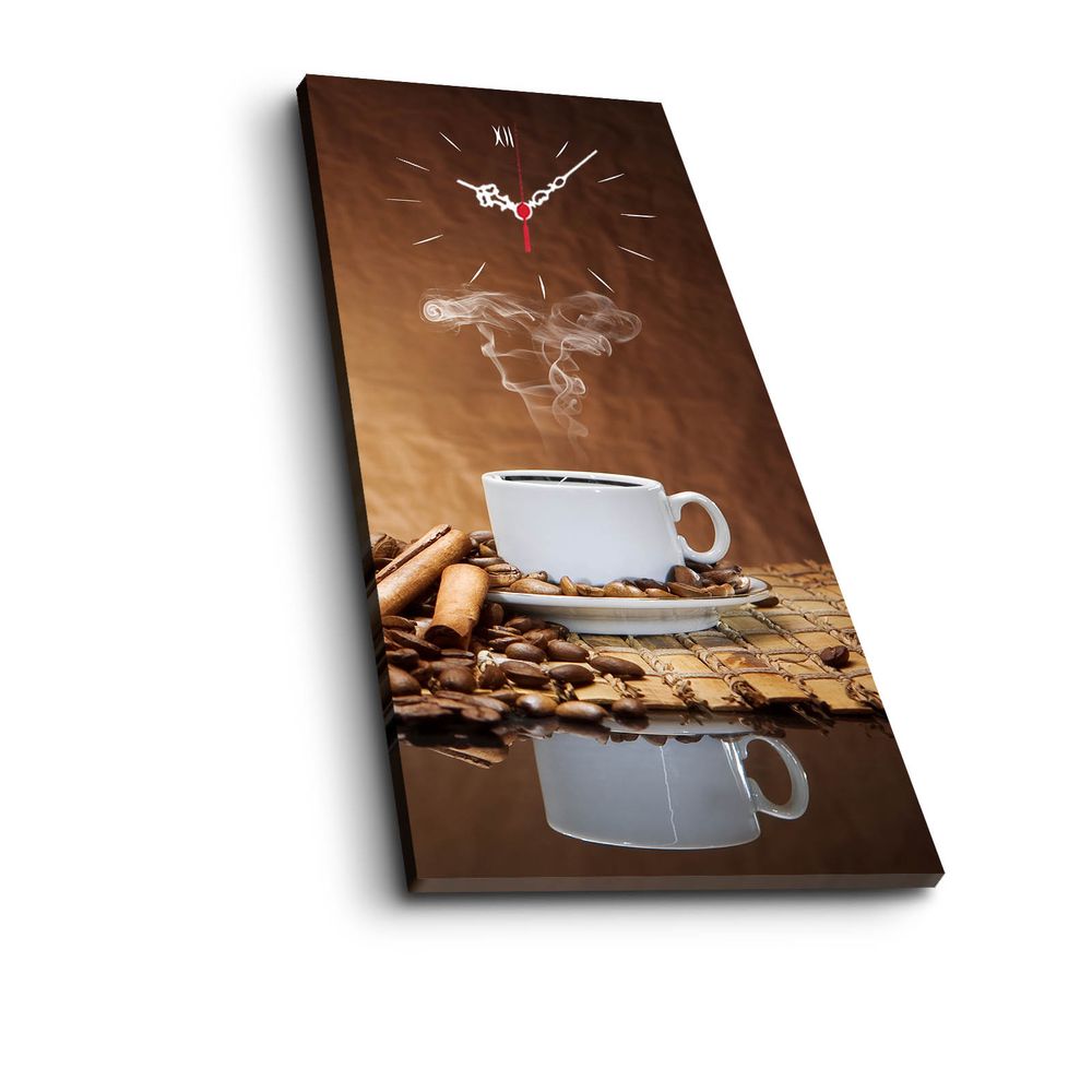 Višebojni Dekorativni Zidni Sat s Motivom Kafe, 3070CS-26 slika 4