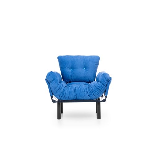 Atelier Del Sofa Fotelja, Plava, Nitta Single - Blue slika 3