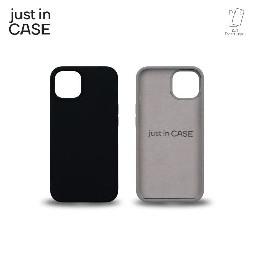 2u1 Extra case MIX PLUS paket CRNI za iPhone 13 slika 3