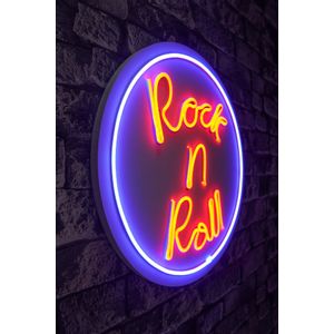 Rock n Roll - Multicolor Multicolor Decorative Plastic Led Lighting