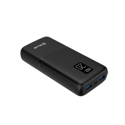 TELLUR POWER BANK PD202 Boost Pro 20000mAh, 2xQC3.0 22.5W + PD 30W LCD Display BLACK slika 3