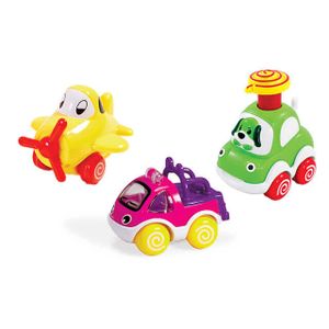 Edushape vozila Push&Pull Racers Trio Set