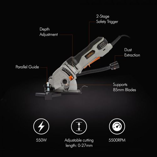 VonHaus 550W Mini Pila slika 4