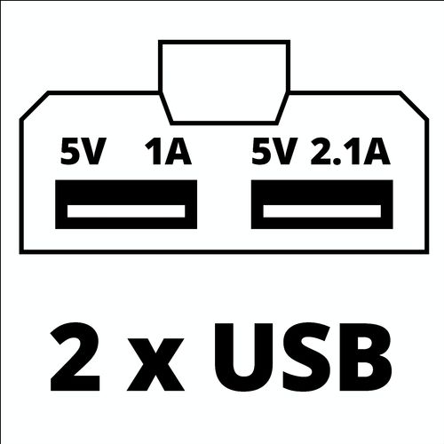 Einhell USB Power Bank TE-CP 18 Li USB - Solo slika 5