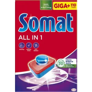 Somat All in One tablete za mašinsko pranje suđa 110 pranja