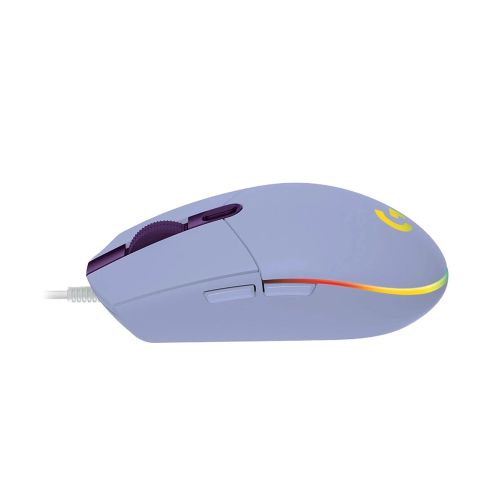 Logitech G102 Lightsync Gaming žičani miš, Lilac USB slika 2