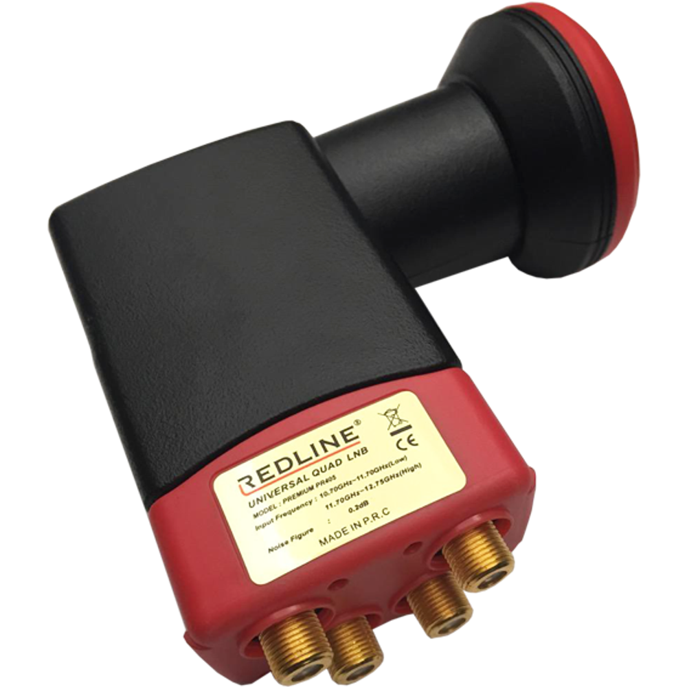 REDLINE LNB Quad, 0,2dB sum, vodonepropusan - WL-4 slika 1