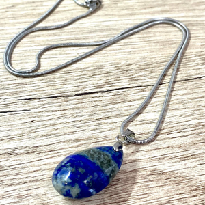 Poludrago kamenje Ogrlica - Lapis lazuli  