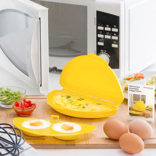 InnovaGoods kuhalo za tortilje i jaja za mikrovalnu pećnicu 21x5x12cm slika 1