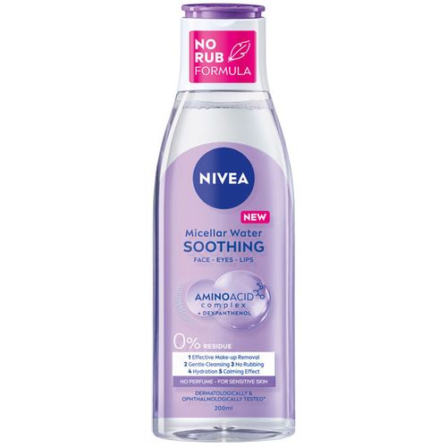 NIVEA Soothing micelarna voda za čišćenje lica 200ml slika 1