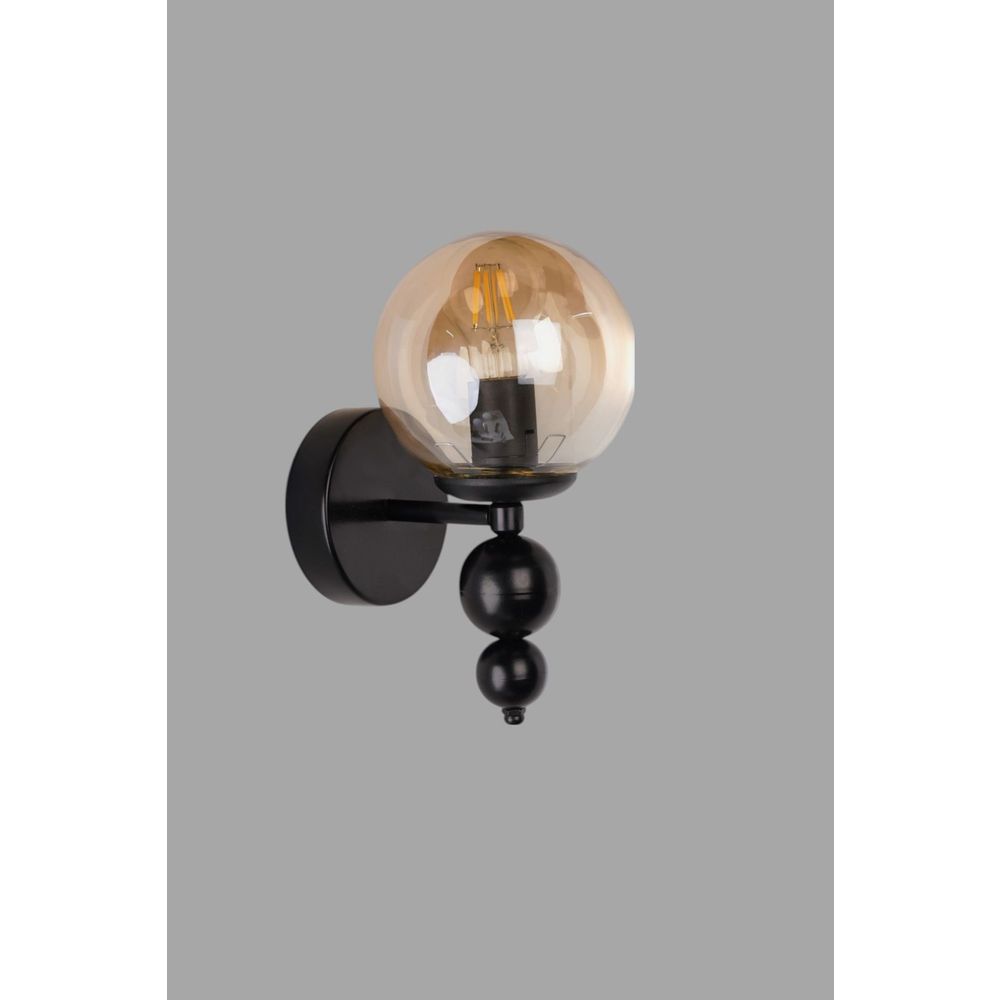 Opviq Zidna lampa 854, med, crna slika 3