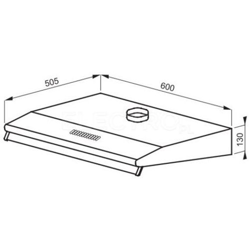 Amica napa OSC6112W slika 8