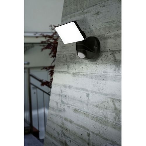 Eglo Pagino spoljna reflektor, led, 15w, 1600lm, sa senzorom, crna slika 2