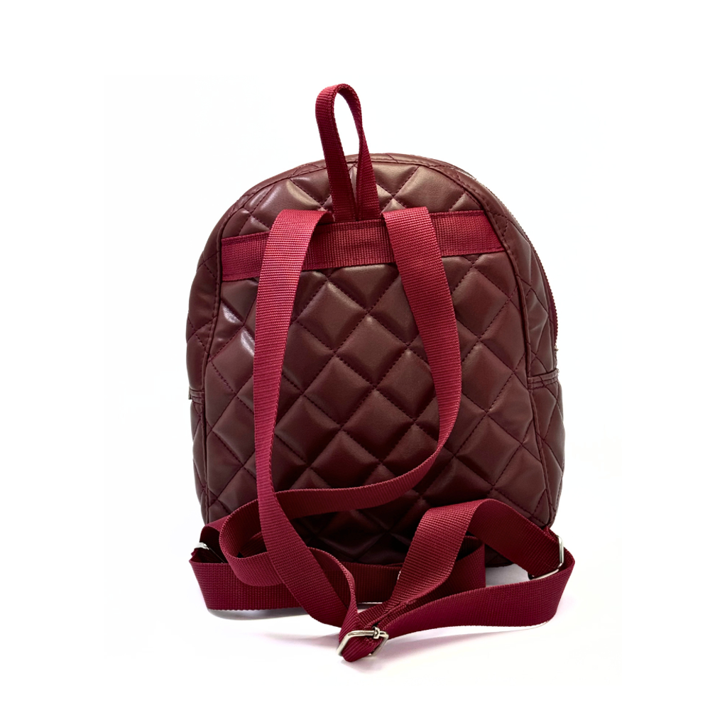 ILEA Ženski ruksak Topstitch, Bordo slika 3