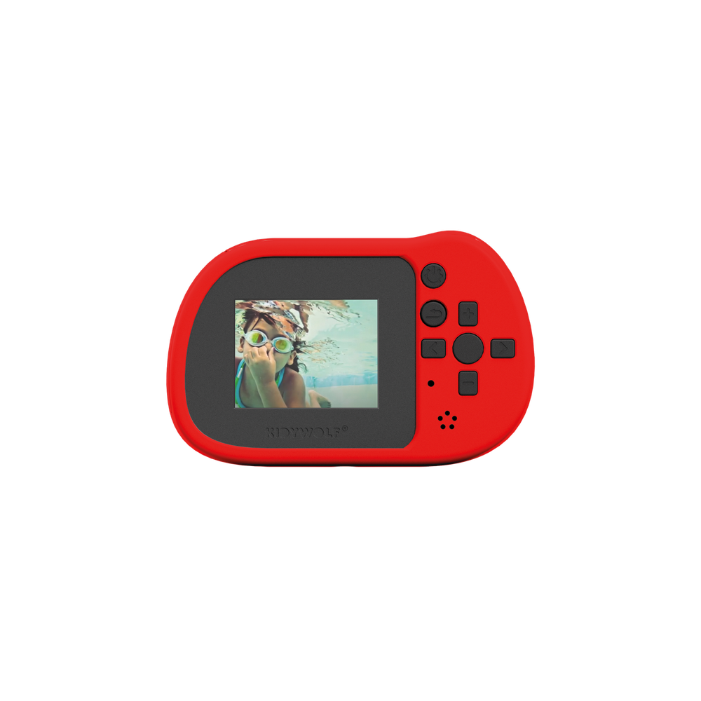 Kidywolf Digitalni vodootporni dječiji fotoaparat Kidycam 8MP/16GB, Red slika 2