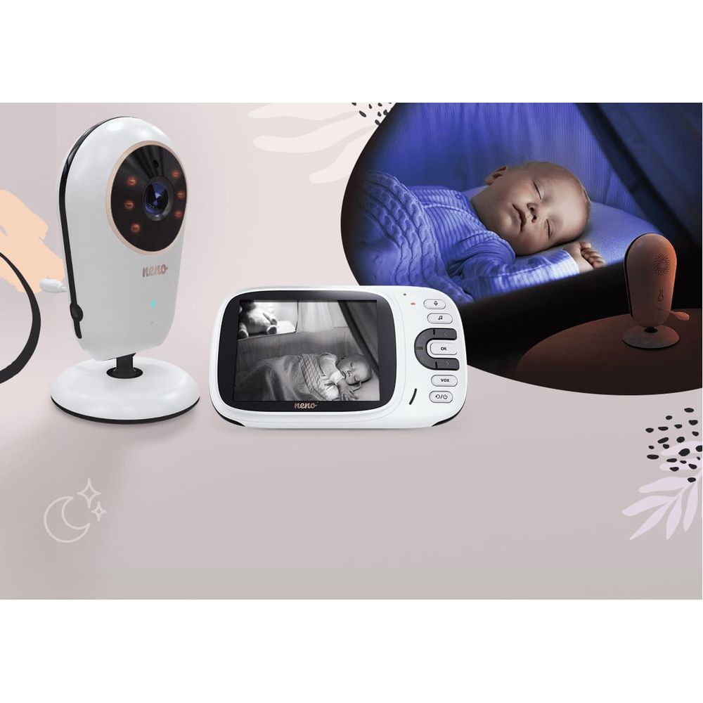 Neno Video Baby Monitor sa uspavankama Vera 3.2” slika 12