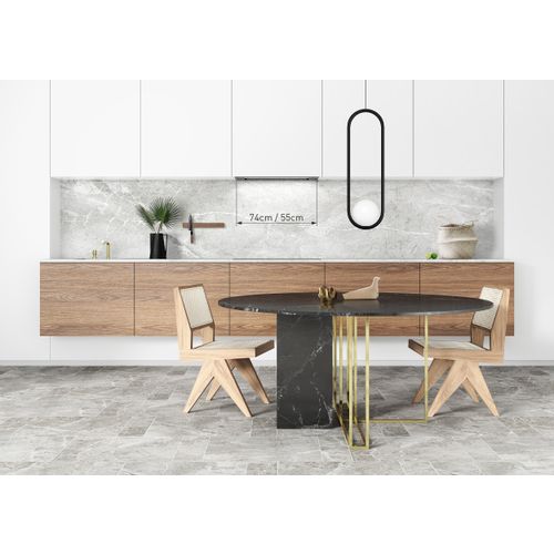 Ciarko Design AURA 74cm kuhinjska napa CDZ7401B - bijela slika 4