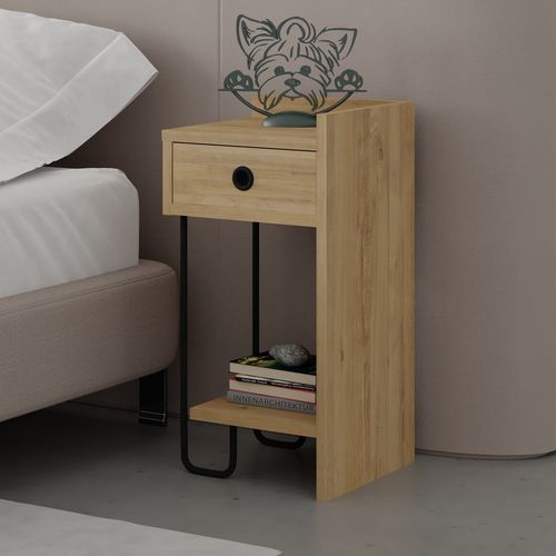 Sirius Right - Oak Oak Nightstand slika 4