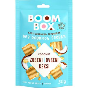 Boom Box Zobeni keksi Kokos 50g
