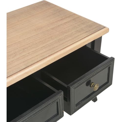 280051 TV Cabinet Black 100x35x35 cm Wood slika 27