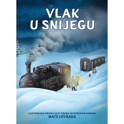 Vlak u snijegu, Mato Lovrak slika 1