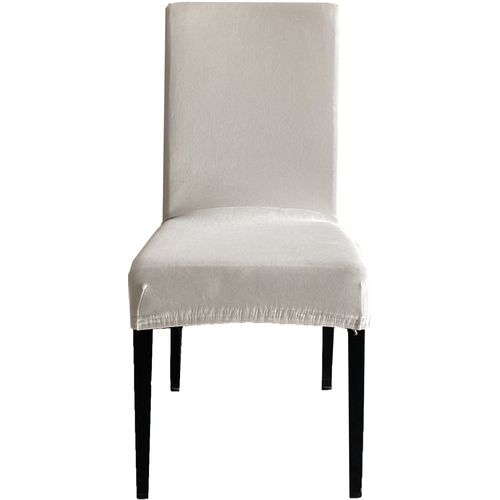 Navlaka za stolicu rastezljiva Velvet taupe 45x52 cm, set od 2 kom slika 2
