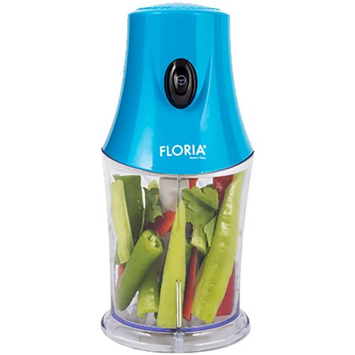 Floria ZLN9850/BL sjeckalica, 3 brzine, posuda 360 ml, 200 W, plava slika 5