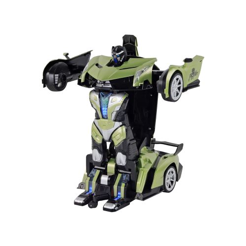 Auto na daljinsko upravljanje Robot Transformation R/C 1:10- zeleni slika 3