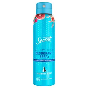 Secret deo spray All Day Fresh Rosewater Scent 150 ml