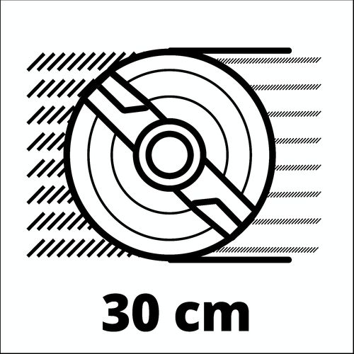 Einhell Akumulatorska kosačica za travu Set GE-CM 18/30 Li (1x3,0Ah) slika 7