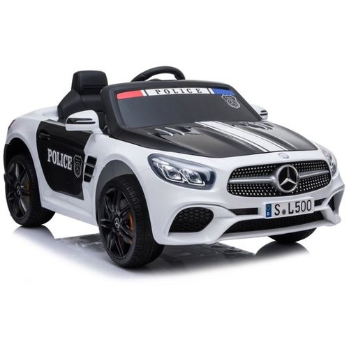 Licencirani Mercedes SL500 Policija bijeli - auto na akumulator slika 1