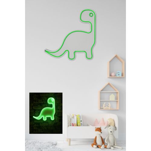 Wallity Ukrasna plastična LED rasvjeta, Dino the Dinosaur - Green slika 11