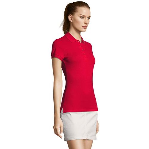 PASSION ženska polo majica sa kratkim rukavima - Crvena, L  slika 3