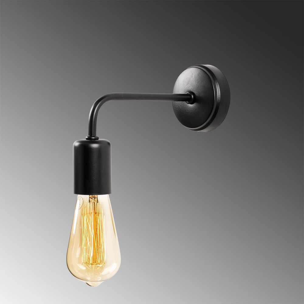 Denge - 3434 Crna Zidna Lampa slika 4