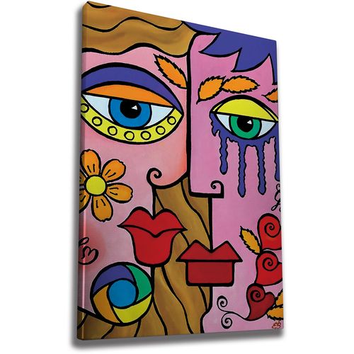Wallity WY211 (50 x 70) Multicolor Decorative Canvas Painting slika 3