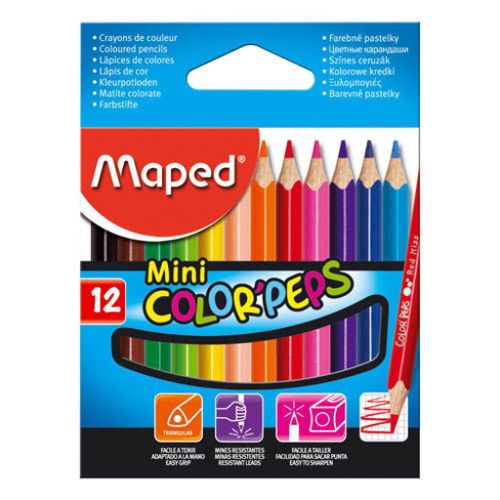 Bojice drvene Maped Color'Peps 12/1 mini MAP832500 slika 1