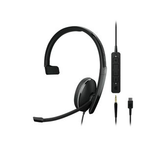 EPOS ADAPT 135T USB-C II – mono žična naglavna slušalka