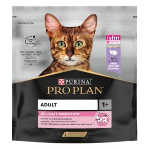 PRO PLAN Adult 1+ Delicate Digestion, bogato puretinom, 8x400g