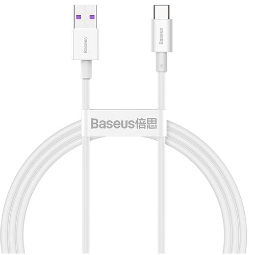 Baseus kabel Superior Series USB Type-C Fast Charging, 66W, 1M (bijeli) slika 1